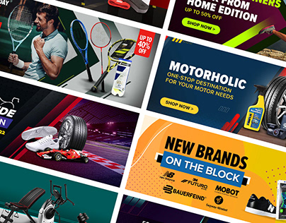 Ad Banner E-commerce | Auto & Sports