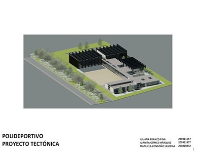 Proyecto Tectónica, 2011-I, Polideportivo Fontibón