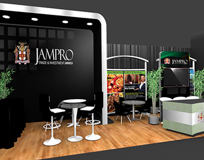 Jampro Boothe design for expo