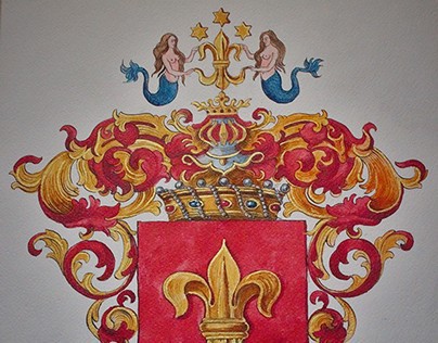 emblem, von Korff