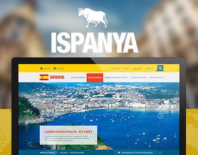 Ispanya | Web UI/UX Design