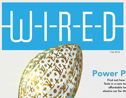 Wired Magazine Rebranding Concept