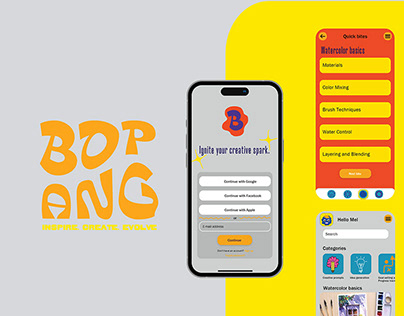 Bopang Mobile App Design (UI/UX)