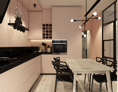 Pink Apartment 40 m2
