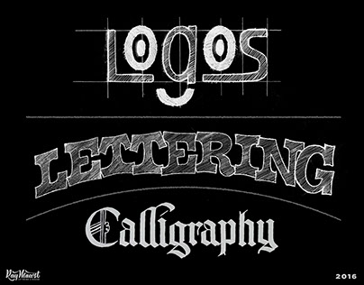 Logos / Lettering / Calligraphy / 2016