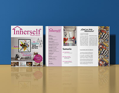 Diseño Revista interiores- Innerself