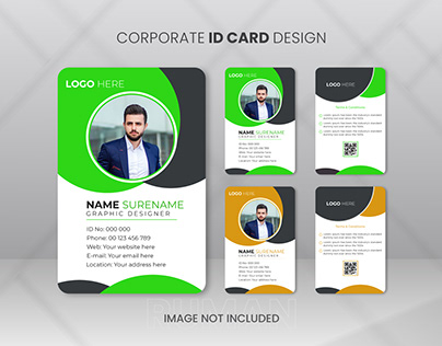 Corporate Id Card Design