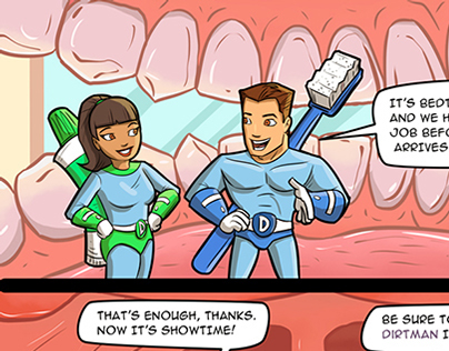 Tooth Patrol Comic
