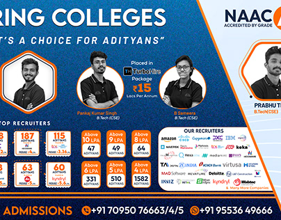Aditya Engineering Colleges_Hoarding