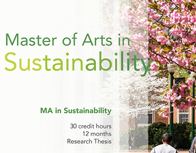 Graduate Programs in Sustainability Marketing