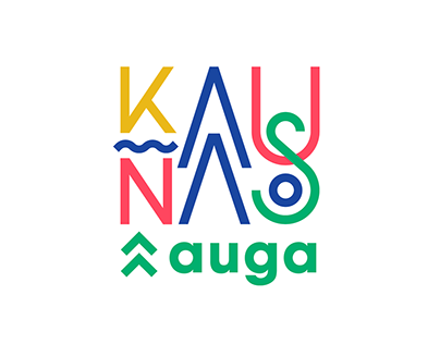 KAUNAS AUGA logo rebrand & visual identity