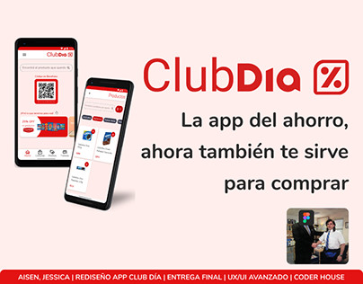 Rediseño App ClubDía | DIseño UX/UI