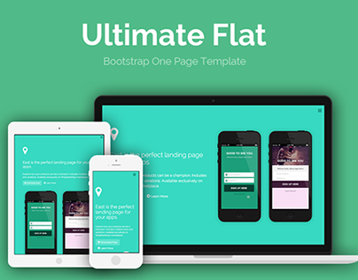 Ultimate Flat - Bootstrap Template