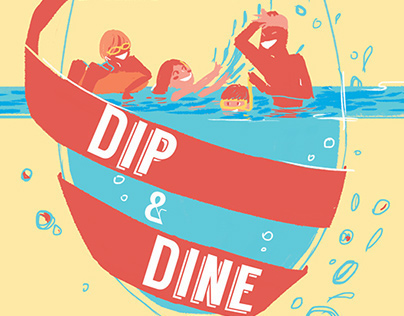 Dip & Dine: Poster Design