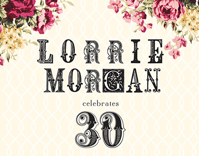 Lorrie Morgan Anniversary Poster