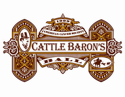 American Cancer Society's Cattle Baron's Ball Identity
