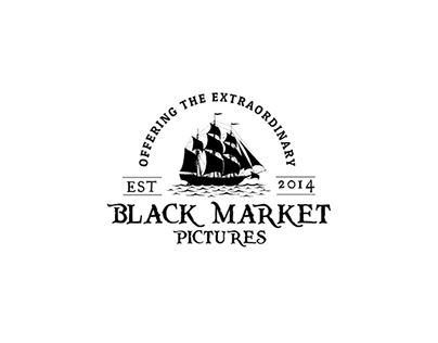 Logo design for Black Market Pictures