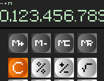 8/16 bit icon Calculator App