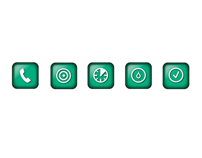 On Call Express Simple Icon Refresh