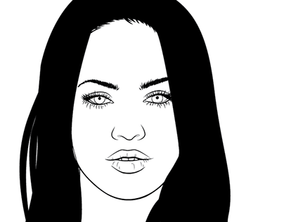 Megan Fox- Illustrator Portrait