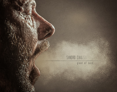 Sandro Chiozzi "Giant of Sand" - Album Cover, 2019
