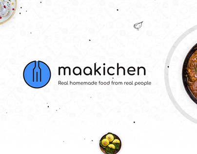 Maa Kichen Landing Page Design