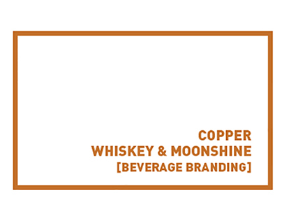 Copper Whiskey and Moonshine