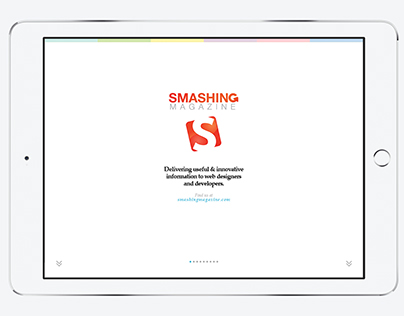 Smashing Magazine | iPad Magazine Mockup (2015)