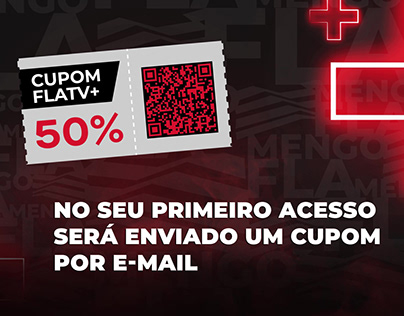 CUPOM 50% | FLATV+