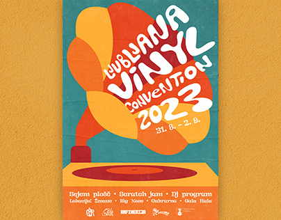 Ljubljana Vinyl Convention Visuals