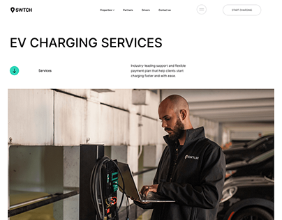 EV Charging Website Design - Figma AutoLayout Practice