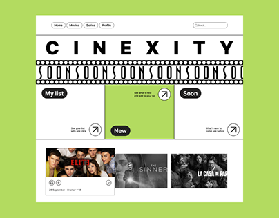CINEXITY | Movie Website