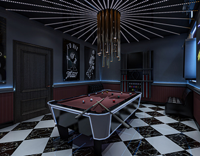 Snooker Room Design