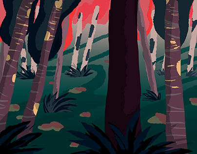 Dark Wood - Animation Background