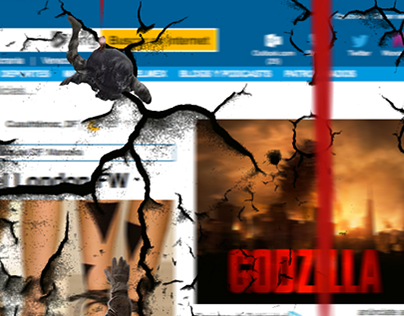 Warner Bros. Godzilla 2014 Takeover Banner