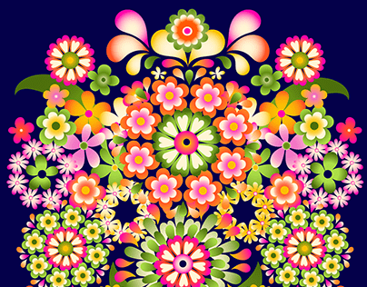 Floral Illustration Using Illustrator on iPad