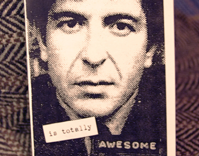 A Short Zine About How Leonard Cohen Is Totally AWESOME