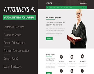 Attorney - Corporate Wordpress Theme
