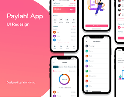 Paylah! App UI Redesign