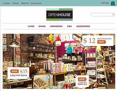 Open House Responsive Website Design