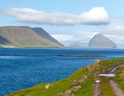 Around Kirkjubøur, Faroe Islands