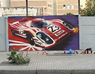 Graffiti Porsche 917