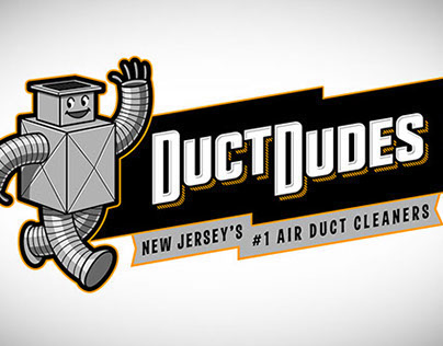 Duct Dudes Logo Animation