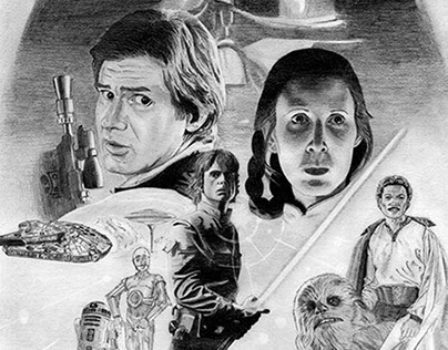 Star Wars Episode V - Movie Poster Concept