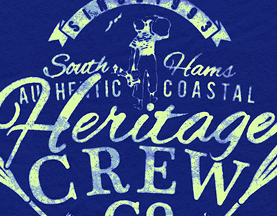 Heritage Crew - Summer Logos - Apparel Graphics