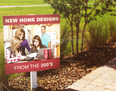 Outdoor Sign Mockup Template