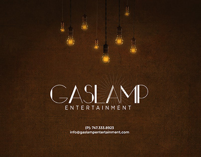 Gas Lamp Entertainment Website