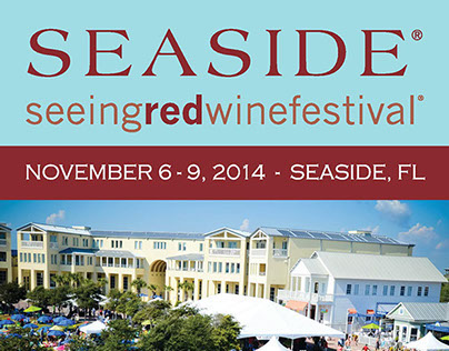 Print Ad: Seeing Red Wine Festival 