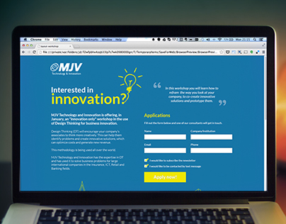 Innovation Workshop - MJV UK