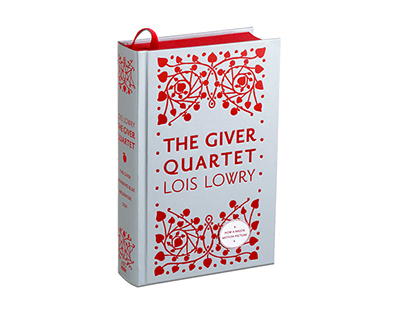 The Giver Quartet Package Design
